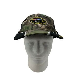 Nascar Sprint Cup Series Hat Adult Adjustable Camo Hunting Oval Racing Sport Cap